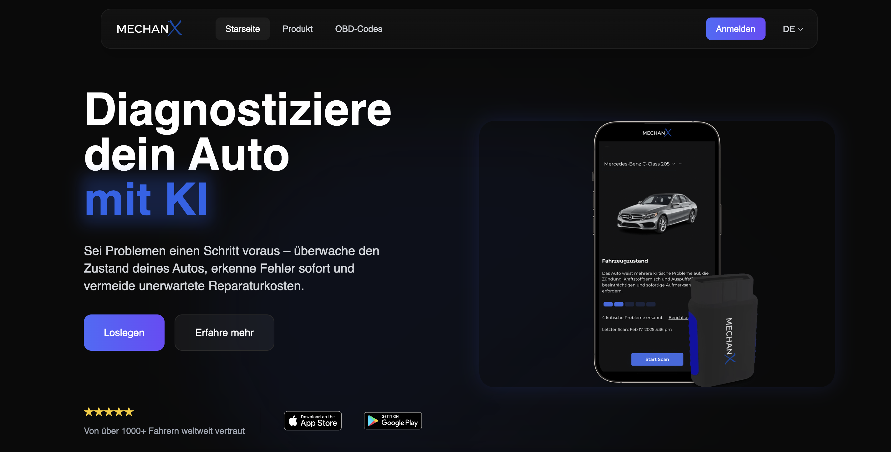 Website für Berliner KI-Startup